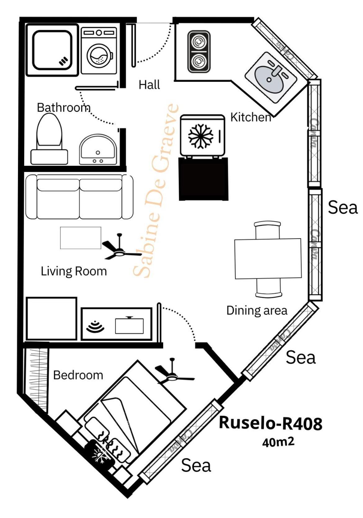 Love Nest By The Sea Wake Up With Ocean Views In Every Room Ruselo R408 托罗克斯科斯塔 外观 照片